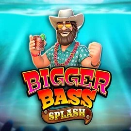 Official Slots logo: Bigger Bass Splash by Pragmatic Play at Spinko Casino