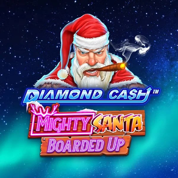 Enjoy Diamond Cash Mighty Santa Boarded Up by Greentube – logo hosted on spinkoo.de