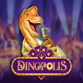 Dinopolis online game logo by Push Gaming on spinkoo.de