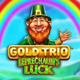 Gold Trio Leprechaun's Luck logo by Playtech Spinko Casino