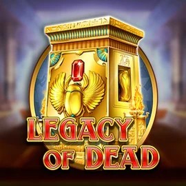 Legacy of Dead casino game by Play'n GO – featured logo at Spinko Casino