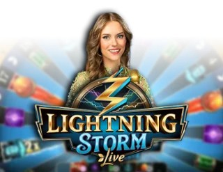 Lightning Storm online game logo by Evolution on spinkoo.de