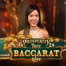 Live Casino logo of Prosperity Tree Baccarat from Evolution at Spinko Casino
