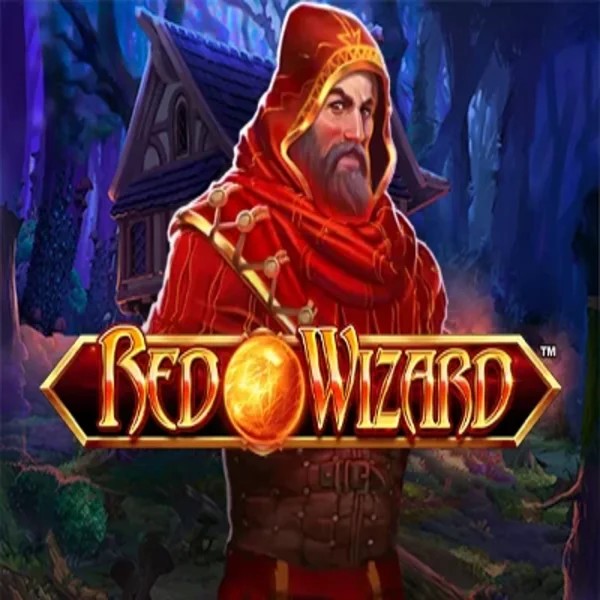 Red Wizard slot logo by Rarestone Gaming at Spinko Casino