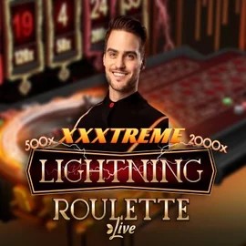XXXtreme Lightning Roulette slot logo by Evolution at Spinko Casino